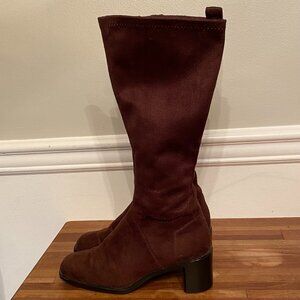 Brown Knee-High Boots Women's Size 5.5